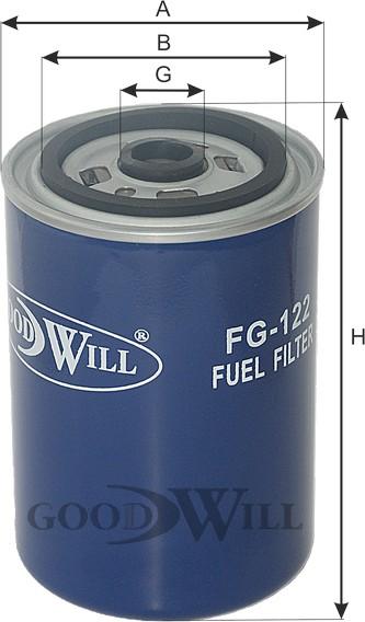 GoodWill FG 122 - Yanacaq filtri furqanavto.az