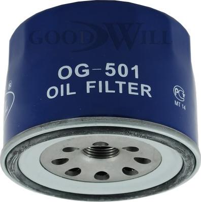 GoodWill OG 501 - Yağ filtri furqanavto.az