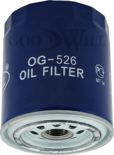 GoodWill OG 526 - Yağ filtri furqanavto.az