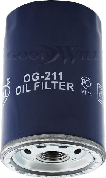 GoodWill OG 211 - Yağ filtri furqanavto.az