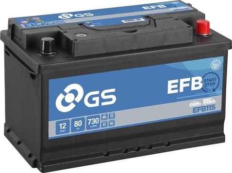 GS EFB115 - Başlanğıc batareyası furqanavto.az