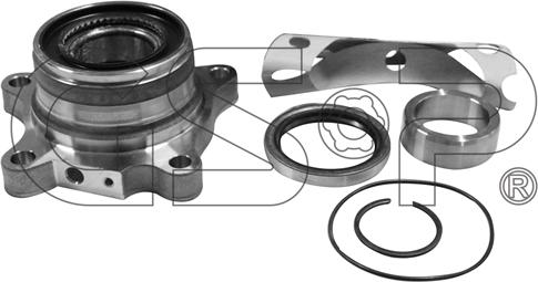 GSP 9244004K - Təkər qovşağı, podşipnik dəsti furqanavto.az