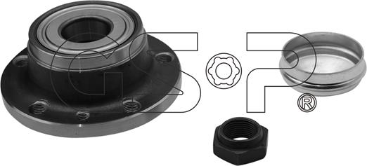 GSP 9230179K - Təkər qovşağı, podşipnik dəsti furqanavto.az