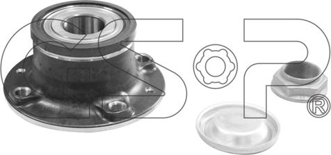 GSP 9232046K - Təkər qovşağı, podşipnik dəsti furqanavto.az