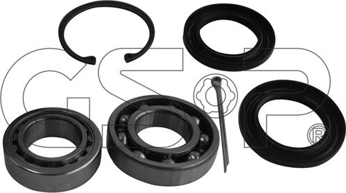 Kavo Parts WBK-8014 - Təkər qovşağı, podşipnik dəsti furqanavto.az