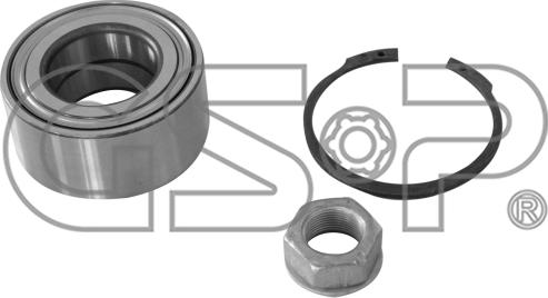 GSP GK3649 - Təkər qovşağı, podşipnik dəsti furqanavto.az