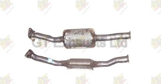 GT Exhausts G370055 - Katalitik çevirici furqanavto.az