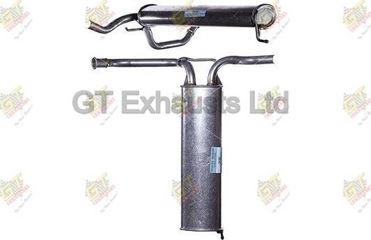 GT Exhausts GCN549 - Son səsboğucu furqanavto.az