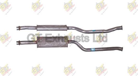 GT Exhausts GCN356 - Orta Səsboğucu furqanavto.az