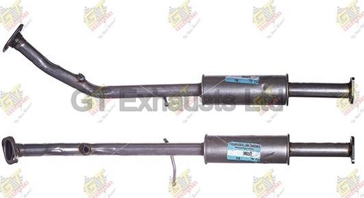 GT Exhausts GDU090 - Orta Səsboğucu furqanavto.az