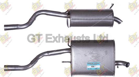 GT Exhausts GFE934 - Son səsboğucu furqanavto.az