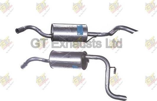 GT Exhausts GFE313 - Son səsboğucu furqanavto.az