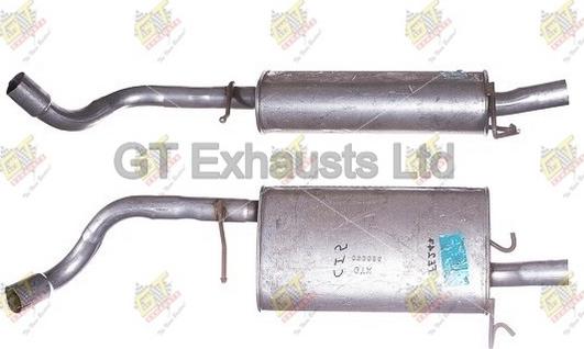 GT Exhausts GFE247 - Son səsboğucu furqanavto.az