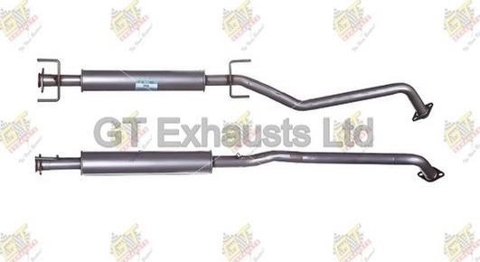 GT Exhausts GGM290 - Orta Səsboğucu furqanavto.az