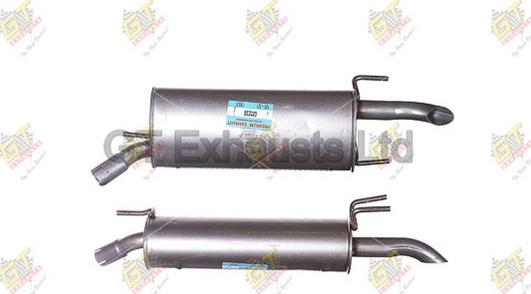 GT Exhausts GGM238 - Son səsboğucu furqanavto.az