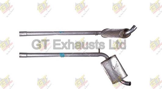 GT Exhausts GSE020 - Orta Səsboğucu furqanavto.az