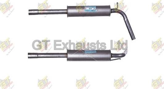 GT Exhausts GSE124 - Orta Səsboğucu furqanavto.az