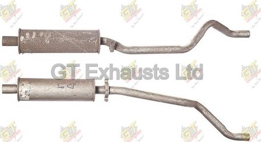 GT Exhausts GVL387 - Orta Səsboğucu furqanavto.az