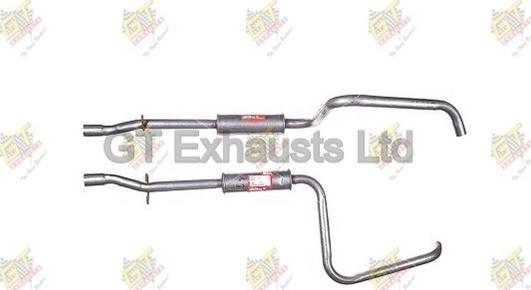 GT Exhausts GVO293 - Orta Səsboğucu furqanavto.az