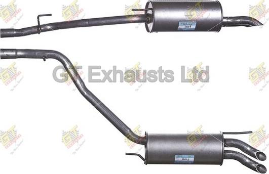 GT Exhausts GVW500 - Son səsboğucu furqanavto.az