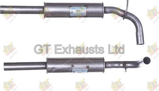 GT Exhausts GVW510 - Orta Səsboğucu furqanavto.az