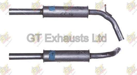 GT Exhausts GVW390 - Orta Səsboğucu furqanavto.az