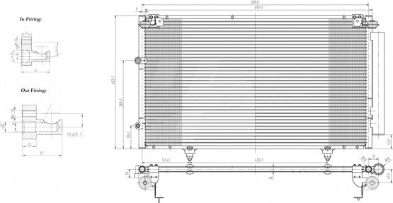 Hart 605 735 - Kondenser, kondisioner furqanavto.az