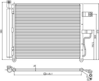 Hart 605 730 - Kondenser, kondisioner furqanavto.az