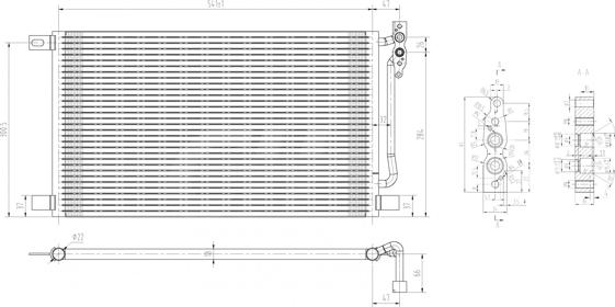 Hart 606 056 - Kondenser, kondisioner furqanavto.az