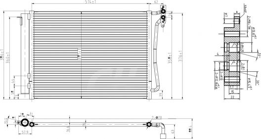 Hart 606 051 - Kondenser, kondisioner furqanavto.az