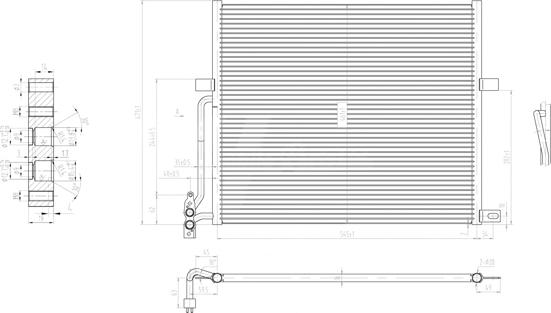 Hart 606 063 - Kondenser, kondisioner furqanavto.az