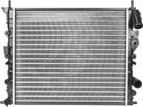 Hart 600 946 - Radiator, mühərrikin soyudulması furqanavto.az