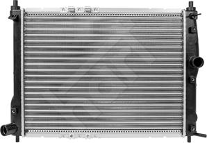 Hart 600 709 - Radiator, mühərrikin soyudulması furqanavto.az