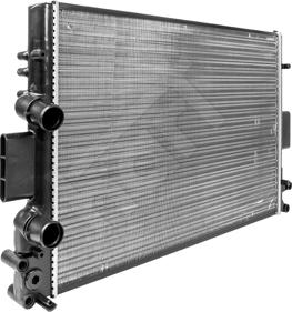 Hart 603 389 - Radiator, mühərrikin soyudulması furqanavto.az