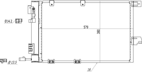 Hart 602 268 - Kondenser, kondisioner furqanavto.az