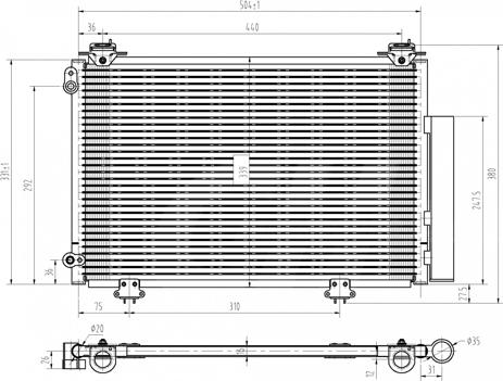 Hart 607 147 - Kondenser, kondisioner furqanavto.az