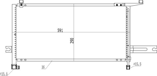 Hart 614 545 - Kondenser, kondisioner furqanavto.az