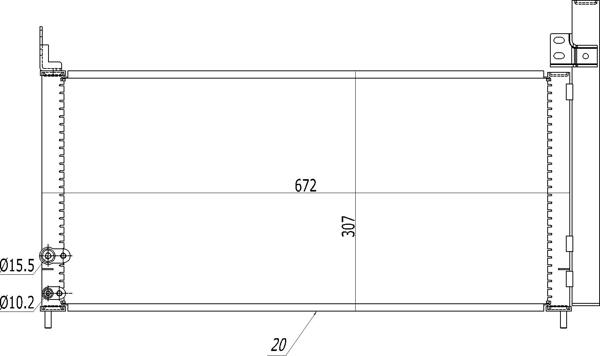 Hart 614 569 - Kondenser, kondisioner furqanavto.az