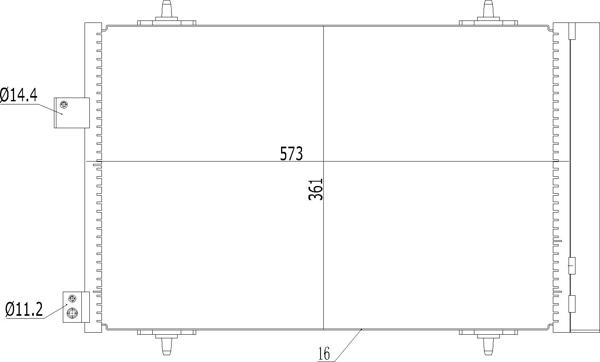 Hart 614 568 - Kondenser, kondisioner furqanavto.az