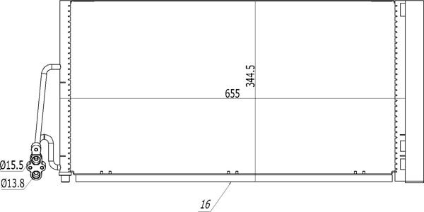 Hart 614 533 - Kondenser, kondisioner furqanavto.az