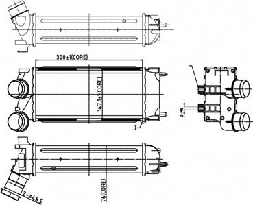 Hart 614 246 - Intercooler, şarj cihazı furqanavto.az