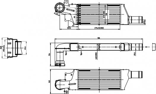 Hart 610 657 - Intercooler, şarj cihazı furqanavto.az