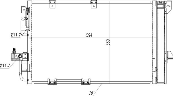 Hart 611 203 - Kondenser, kondisioner furqanavto.az