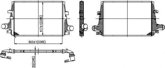 Hart 612 547 - Intercooler, şarj cihazı furqanavto.az