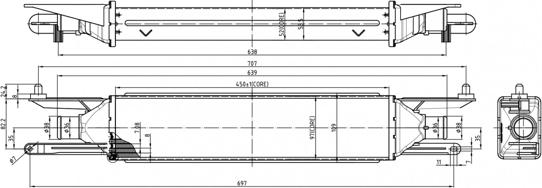 Hart 612 502 - Intercooler, şarj cihazı furqanavto.az