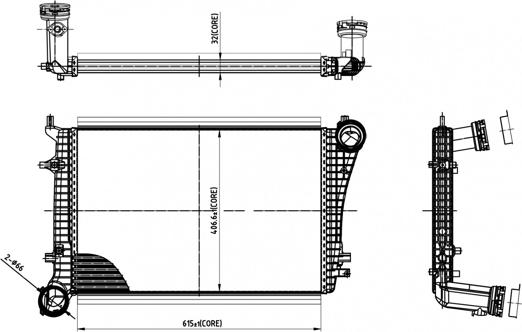 Hart 612 519 - Intercooler, şarj cihazı furqanavto.az