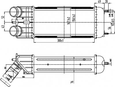 Hart 612 523 - Intercooler, şarj cihazı furqanavto.az