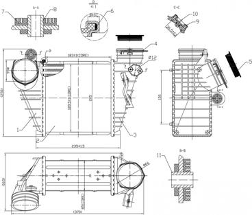 Hart 612 080 - Intercooler, şarj cihazı furqanavto.az