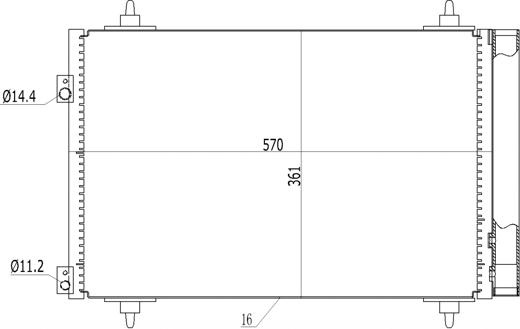 Hart 612 139 - Kondenser, kondisioner furqanavto.az