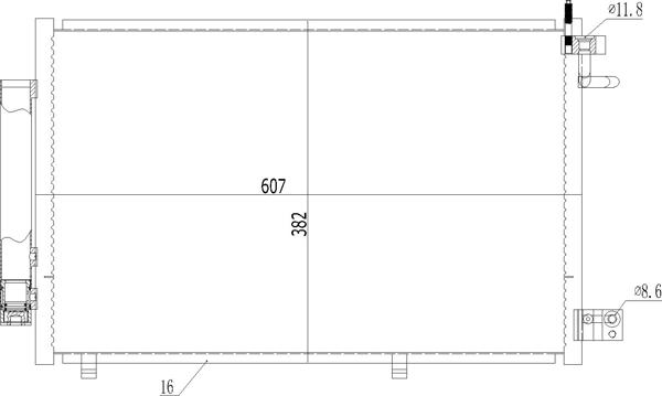 Hart 612 176 - Kondenser, kondisioner furqanavto.az